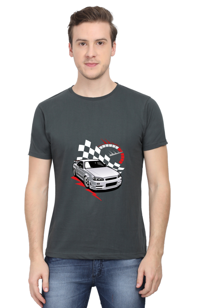 Speed Car Printed T-shirt for Men