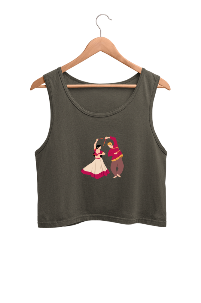 Navratri Special Crop Tank Top For Women