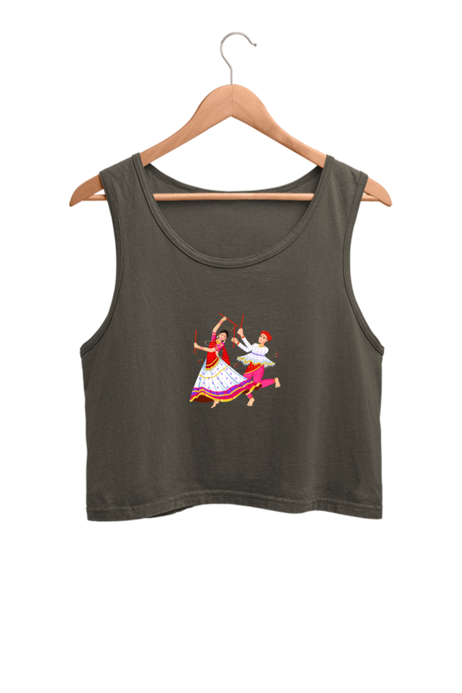 Navratri Special Crop Tank Top For Women