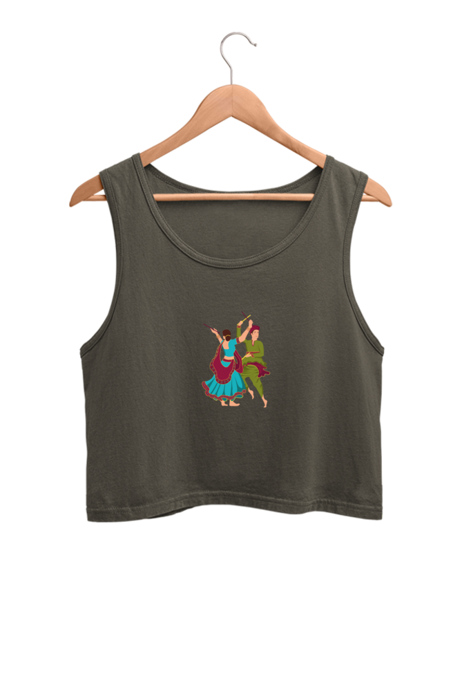 Navratri Special Crop Tank Top For Women