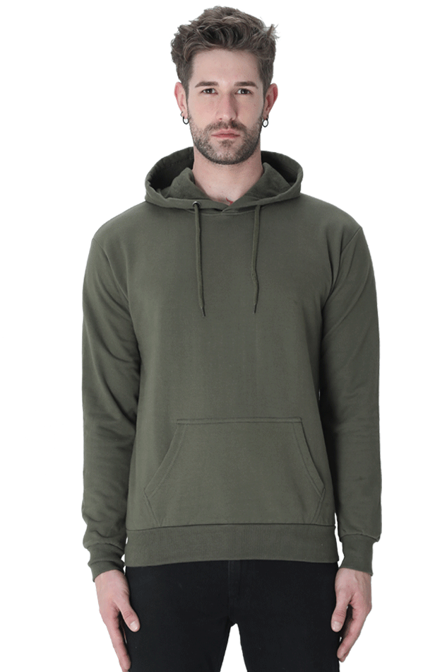 Unisex Plain Hoodie [ Men & Women ]  [Light Weighted 300 GSM ]