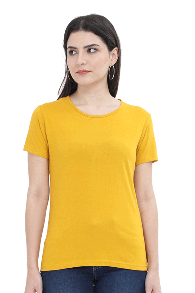 Solid T-shirt for Women