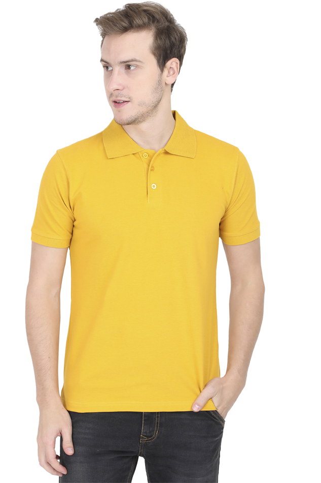 Solid Polo T-Shirts For Men