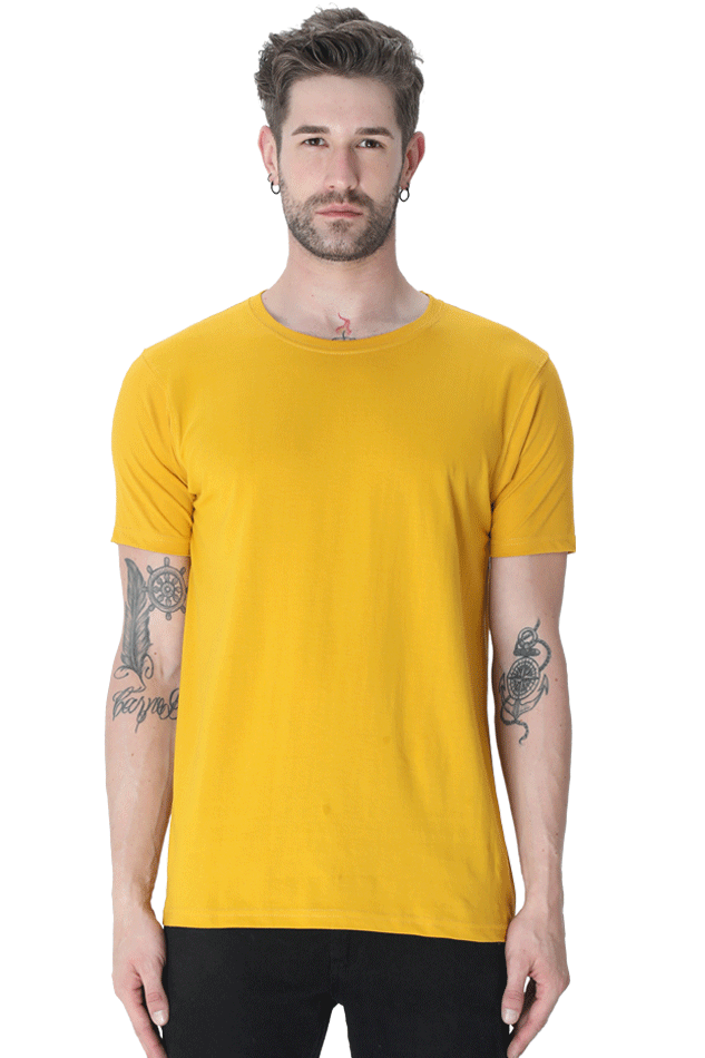 Solid T-shirt for Men