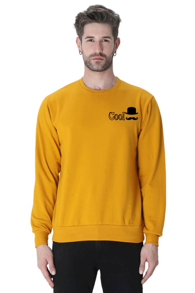 Cool Graphic Printed Sweatshirt For Men [Light Weighted 300 GSM ]