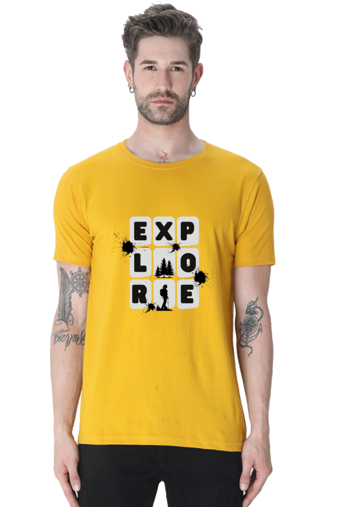 Explore Printed T-shirt for Men