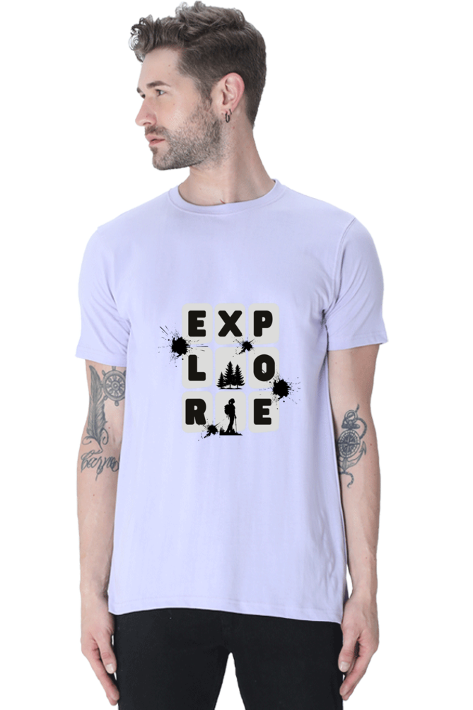 Explore Printed T-shirt for Men