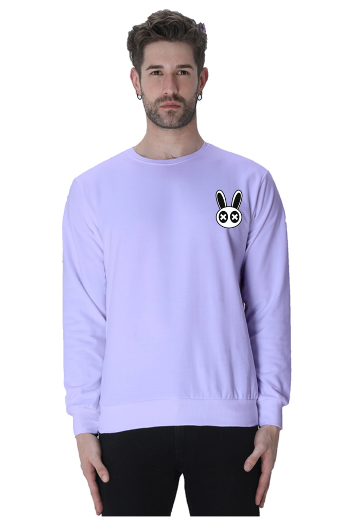 Rabbit Graphic Printed Sweatshirt For Men [Light Weighted 300 GSM ]