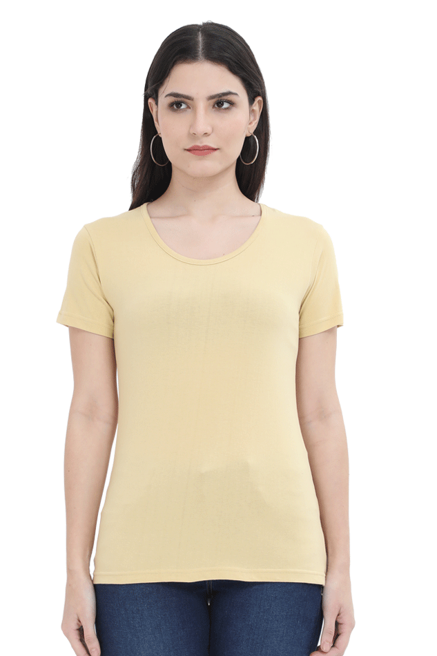 Solid T-shirt for Women