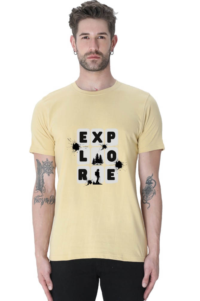 Explore Printed T-shirt for Men