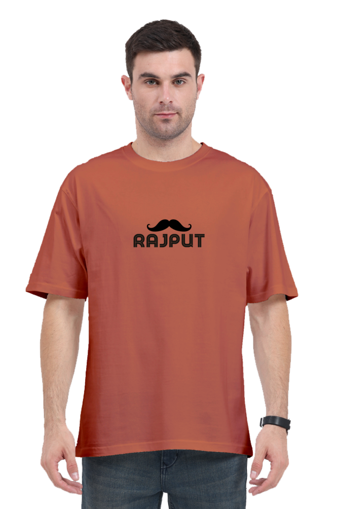 Rajput Graphic Printed Classic Oversized T-shirt for Men [240gsm]