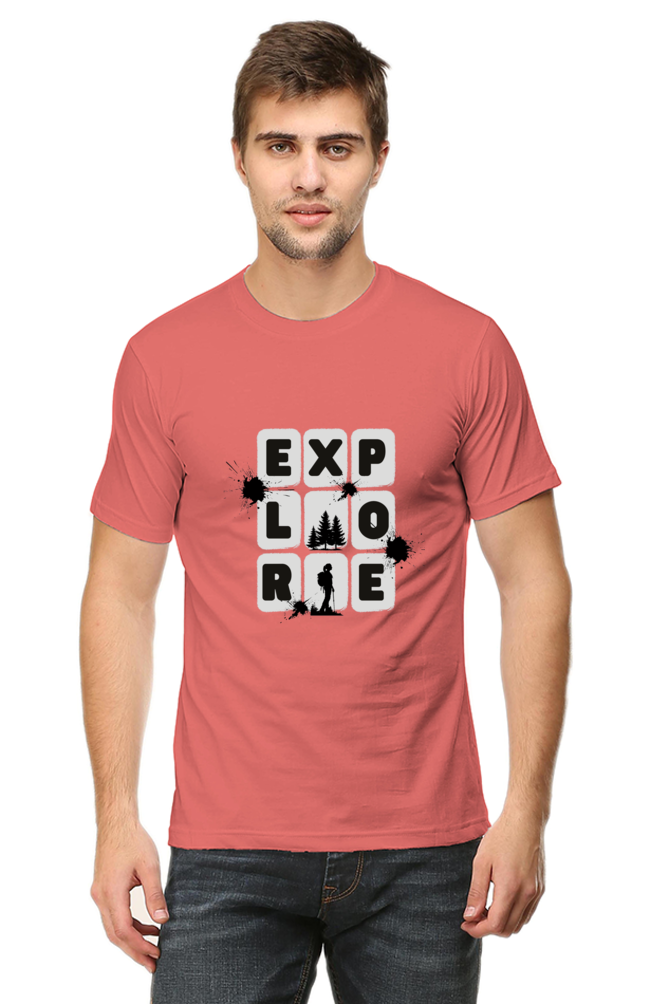 Explore Printed T-shirt for Men