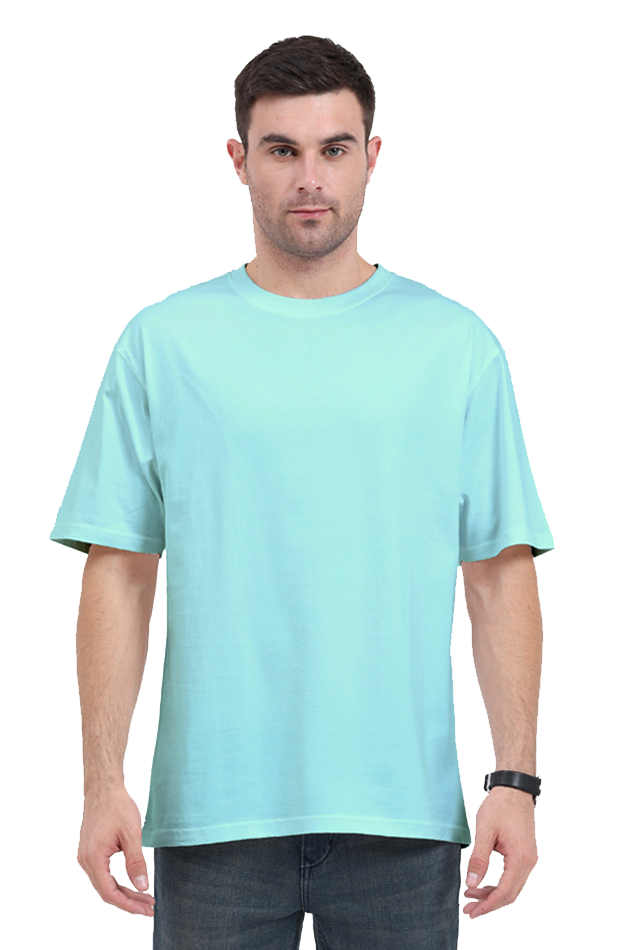 Solid Oversized Classic T-shirt for Men [240 GSM]