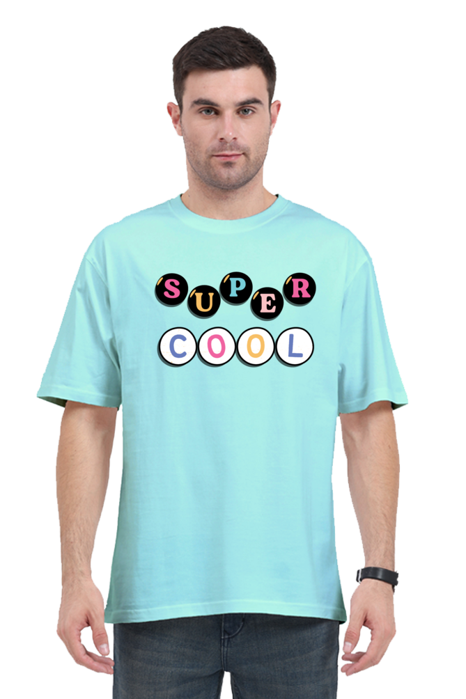 Super Cool Graphic Printed Classic Oversized T-shirt for Men [240GSM]