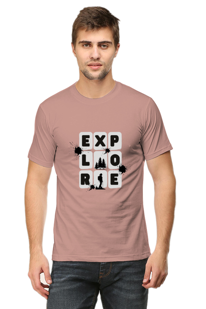 Explore Printed T-shirt for Men