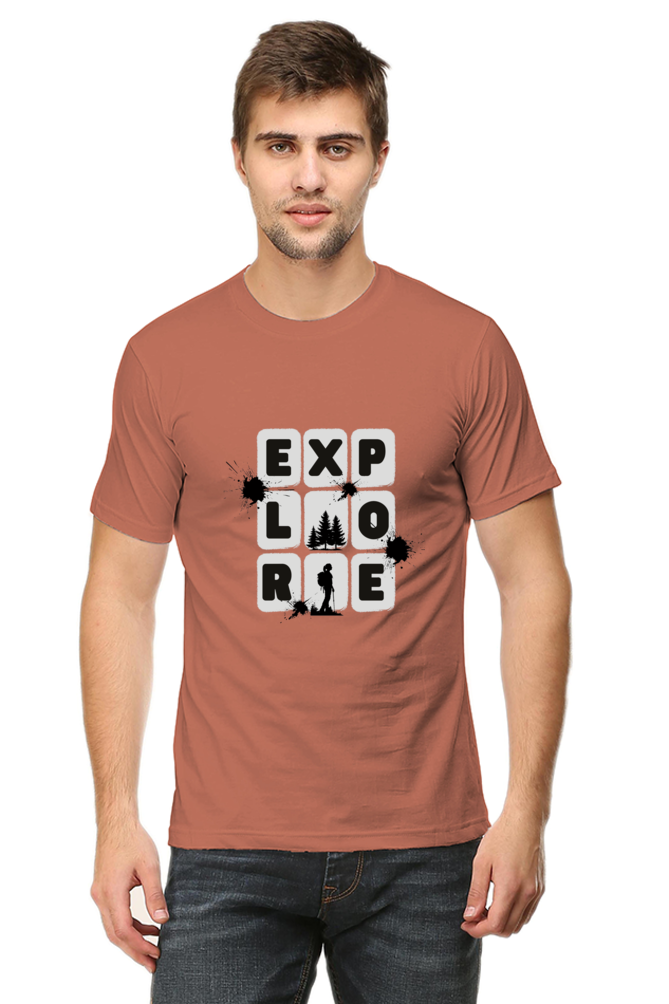 Explore Printed T-shirt for Men