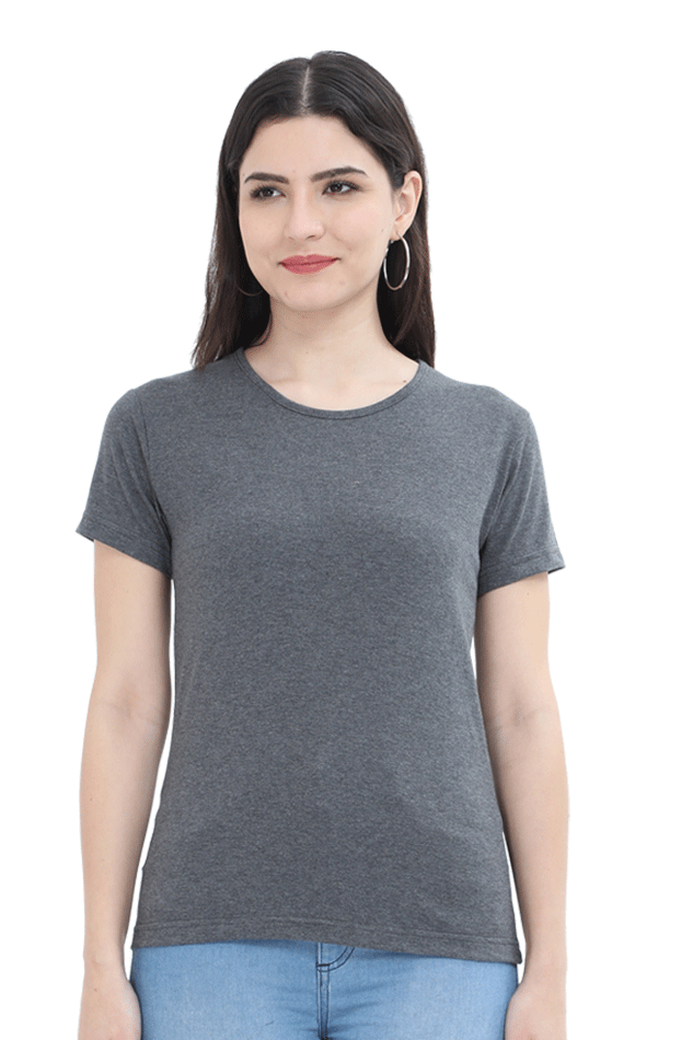 Solid T-shirt for Women