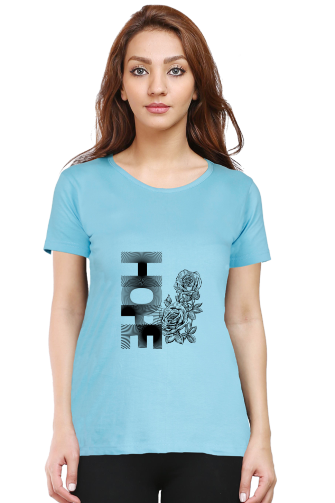 Hope Printed T-shirt for Women