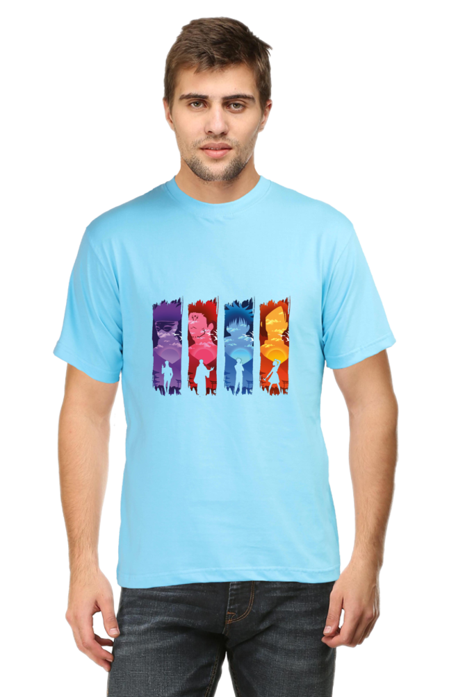 Anime Band Printed T-shirt for Men