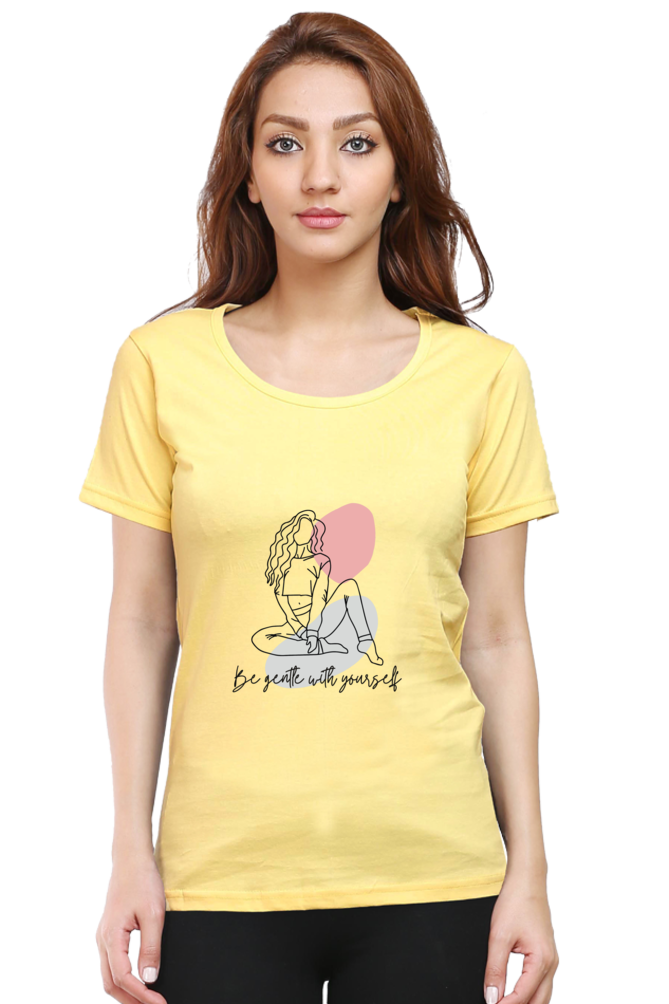 Be Gentle Printed T-shirt for Women