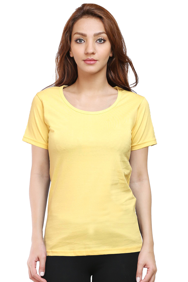 Solid T-shirt for Women