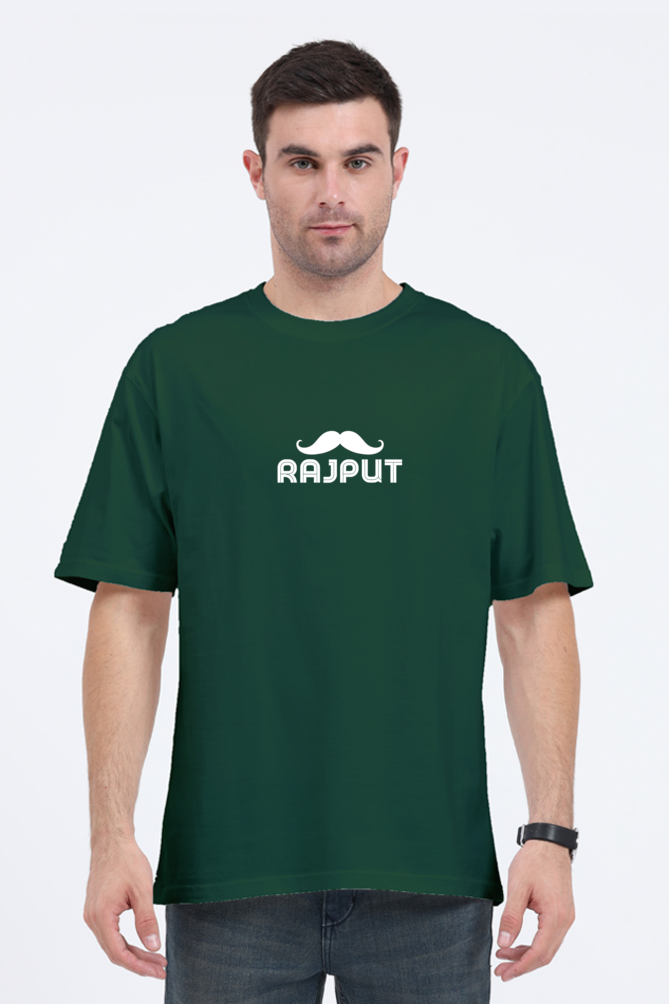 Rajput Graphic Printed Classic Oversized T-shirt for Men [240gsm]