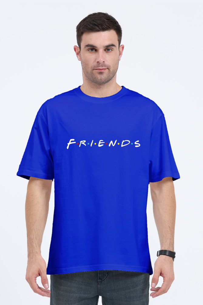 F.R.I.E.N.D.S Graphic Classic Oversized T-shirt for men [240 GSM]
