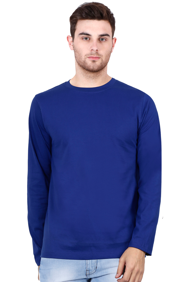 Men’s Solid Full Sleeve T Shirt [ 180 GSM ]