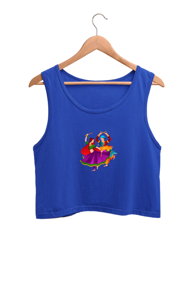 Navratri Special Crop Tank Top For Women