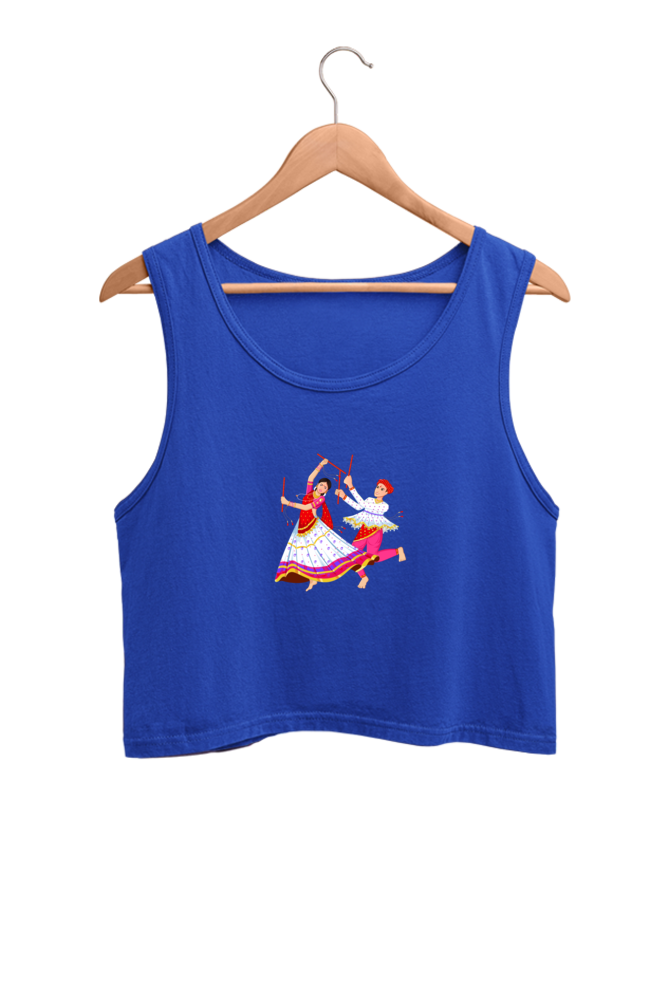 Navratri Special Crop Tank Top For Women