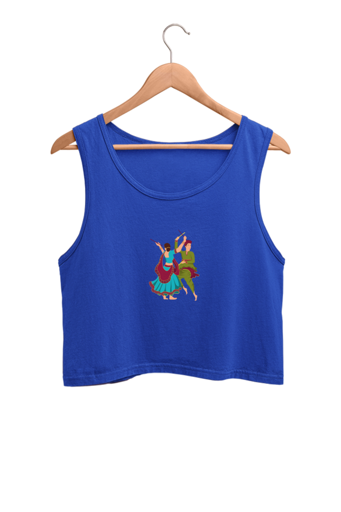 Navratri Special Crop Tank Top For Women