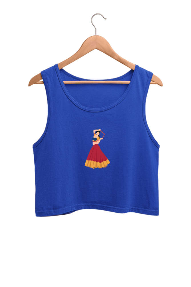 Navratri Special Crop Tank Top For Women