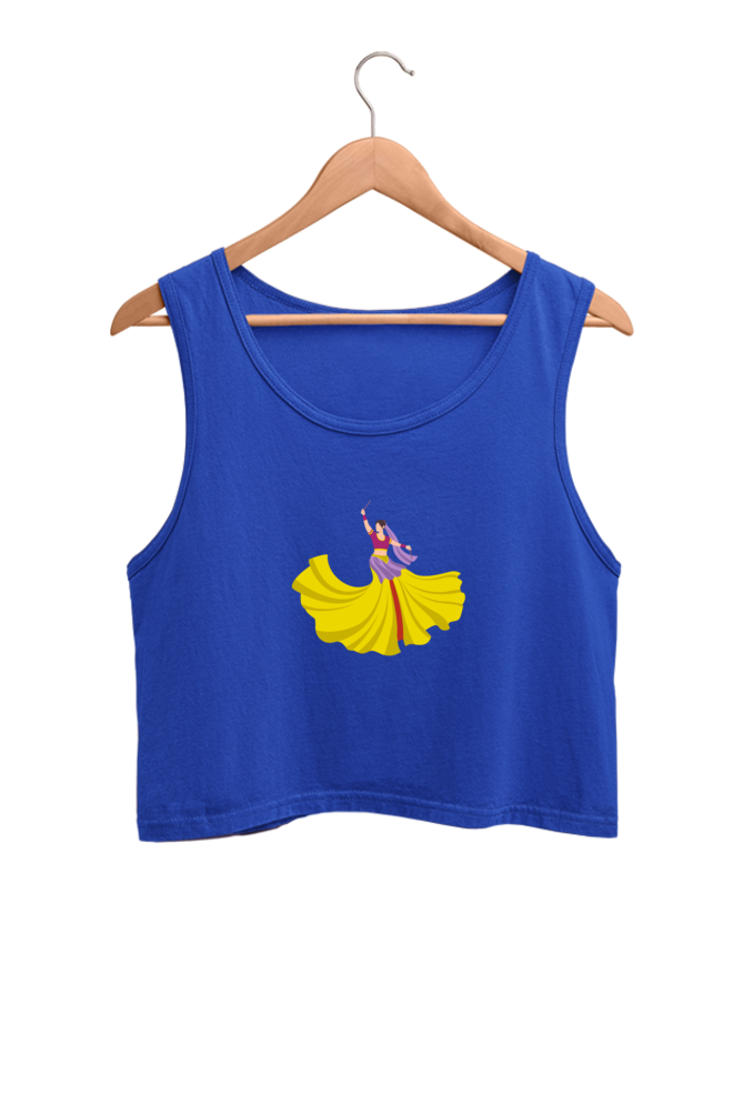 Navratri Special Crop Tank Top For Women