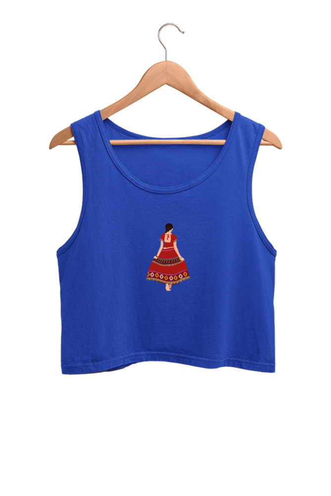 Navratri Special Crop Tank Top For Women