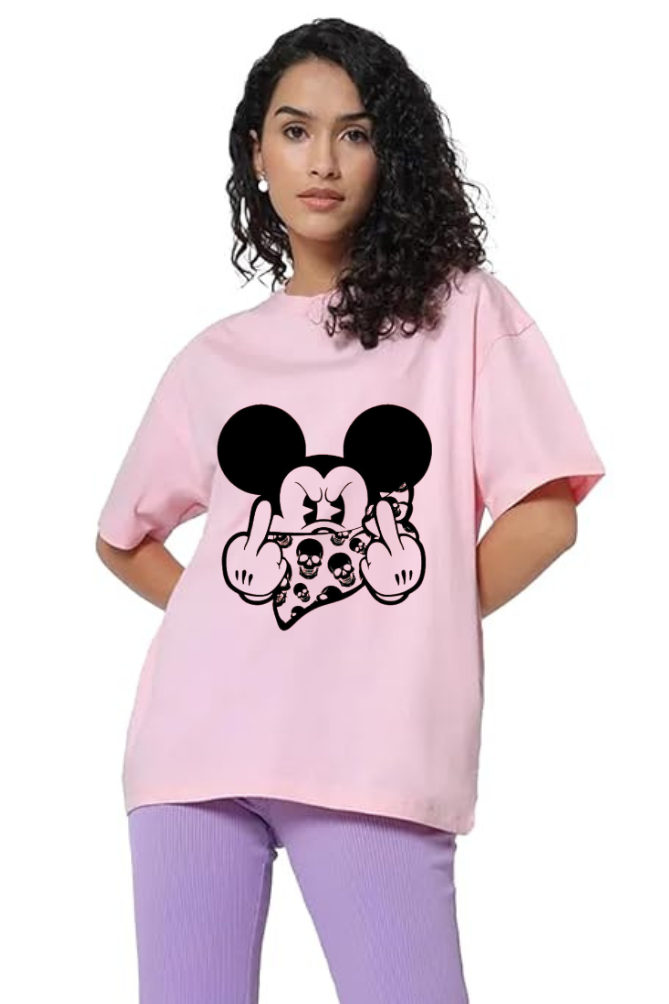 Micky Classic Oversized T-shirt for Women [240 GSM]