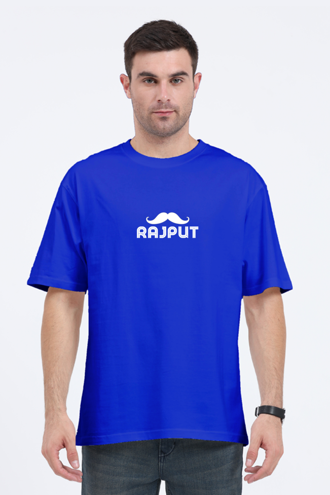 Rajput Graphic Printed Classic Oversized T-shirt for Men [240gsm]