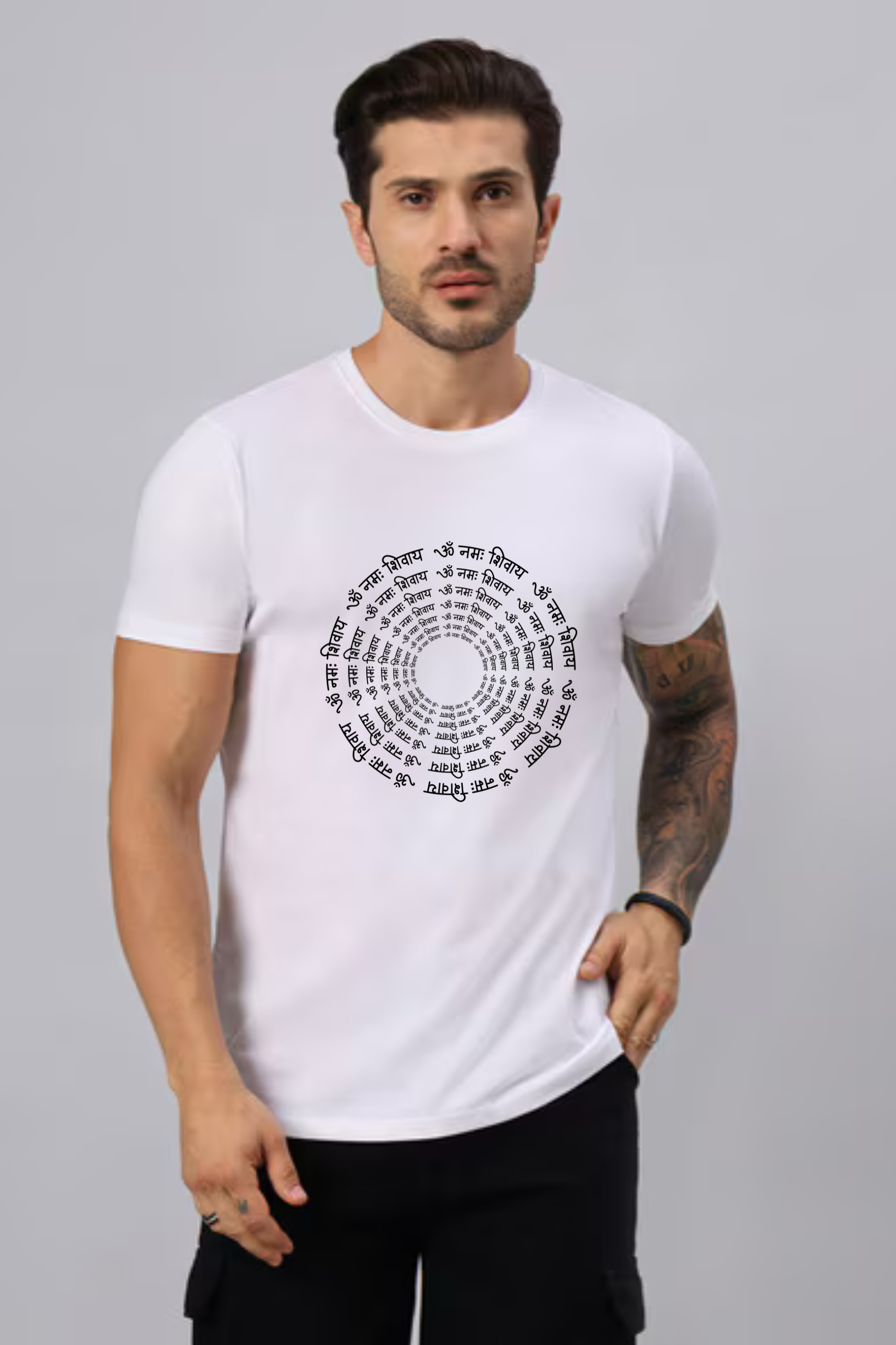 Om Printed T-shirt for Men
